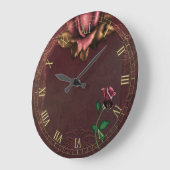 Horloge Rose Goth (Angle)