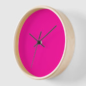 Horloge Rose Néon Uni (Angle)