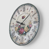 Horloge Rose vintage (Angle)