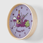 Horloge rouge (Angle)