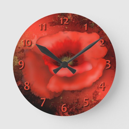 Horloge rouge (Recto)