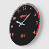 Horloge rouge du tachomètre pour garage mécanique (Angle)