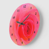 Horloge rouge et rose (Angle)