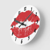 Horloge rouge lèvres (Angle)
