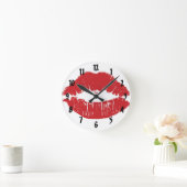 Horloge rouge lèvres (Maison)