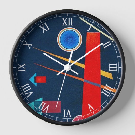 Horloge Rouge puissant - Kandinsky (Recto)