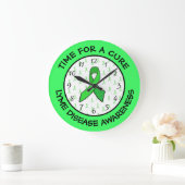 Horloge Ruban de Sensibilisation Vert Citron pour (Maison)