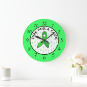 Horloge Ruban de Sensibilisation Vert Citron pour (Maison)