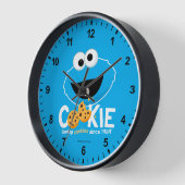 Horloge Rue Sésame | Cookie Monster Lookies (Angle)