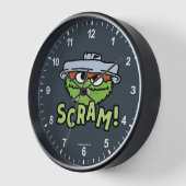 Horloge Rue Sésame | Oscar the Grouch Scram! (Angle)