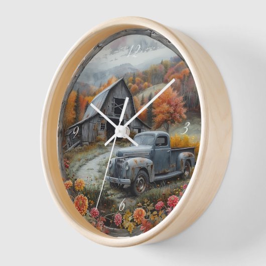 Horloge rustique (Angle)