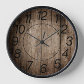 Horloge Rustique Moderne (Recto)