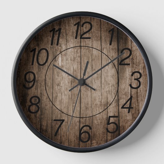 Horloge Rustique Moderne (Recto)