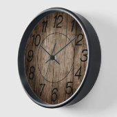 Horloge Rustique Moderne (Angle)