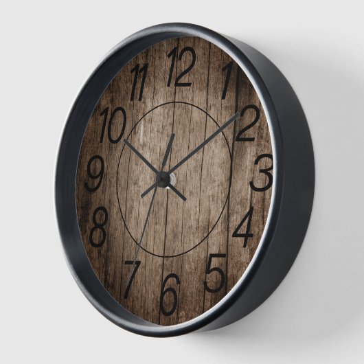 Horloge Rustique Moderne (Angle)