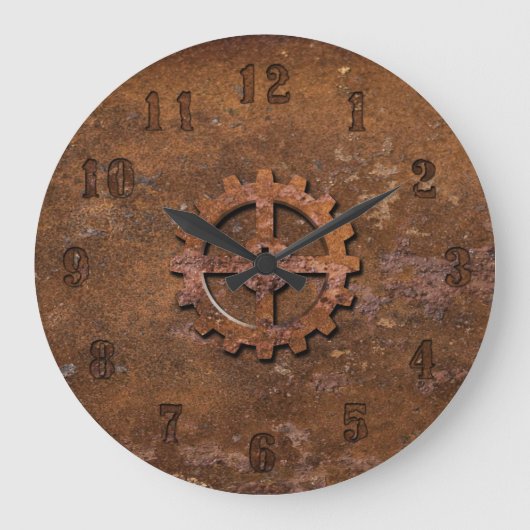 Horloge Rusty Steampunk (Recto)
