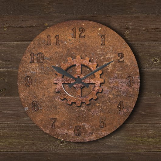Horloge Rusty Steampunk
