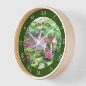 Horloge Rydal Mount, Maison de William Wordsworth (Angle)