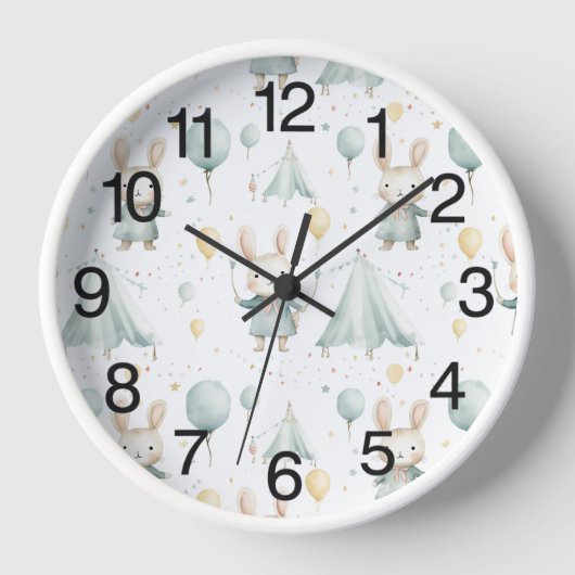 Horloge Sage Bunny Dreams (Recto)