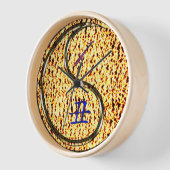 Horloge Sagittaire & Bœuf de Feu (Angle)