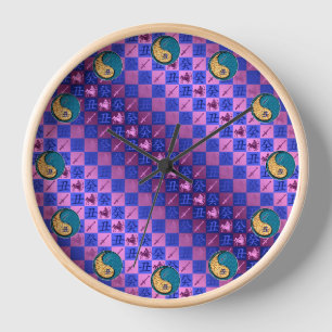Horloge Sagittaire & Bœuf d'eau