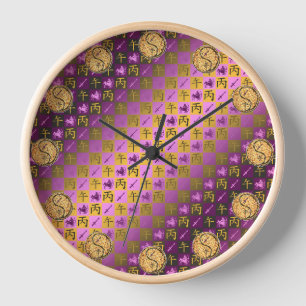 Horloge Sagittaire & Cheval de feu