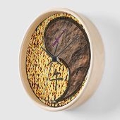 Horloge Sagittaire & Cheval de Terre (Angle)