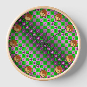 Horloge Sagittaire & Chèvre de Bois