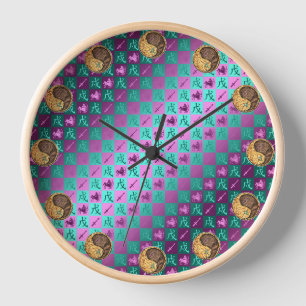 Horloge Sagittaire & Chien de Terre