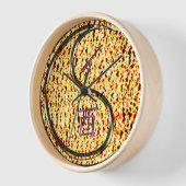 Horloge Sagittaire & Coq de Feu (Angle)