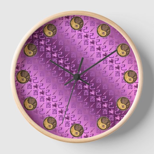Horloge Sagittaire & Coq de Terre (Recto)