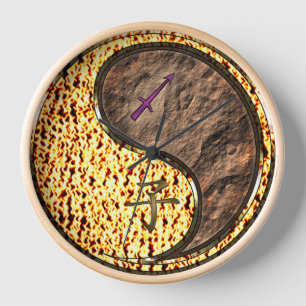 Horloge Sagittaire & Rat de Terre