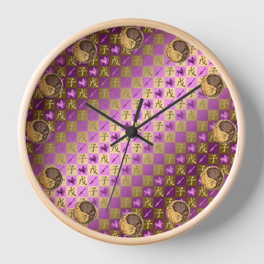 Horloge Sagittaire & Rat de Terre (Recto)