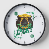 Horloge Saint-Patrick chanceux (Recto)