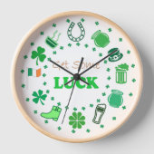 Horloge Saint Patrick's Day (Recto)