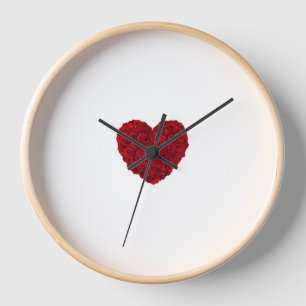 Horloge Saint-valentin