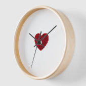 Horloge Saint-valentin (Angle)