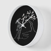 Horloge Sakura Grace intemporelle (Angle)