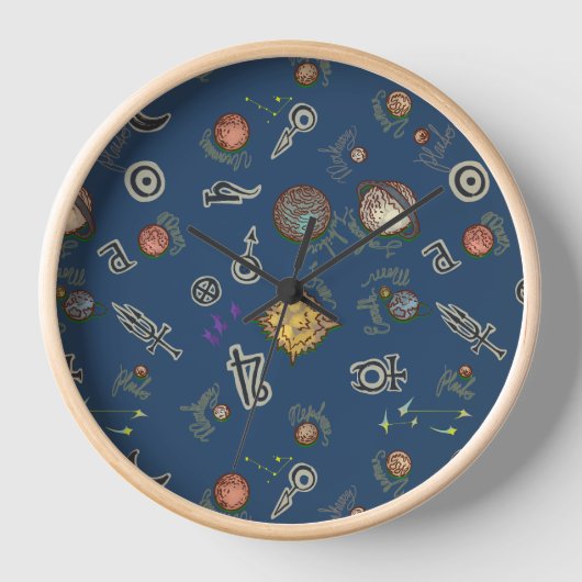 Horloge Salade spatiale (Recto)