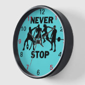 Horloge Salle de gym Wall Clock (Angle)