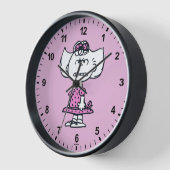 Horloge Sally en colère (Angle)