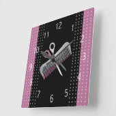 horloge salon de coiffure (Angle)