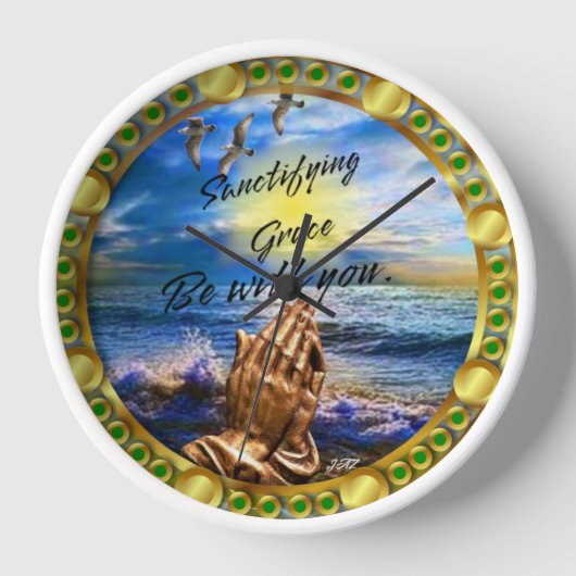 Horloge Sanctifier la grâce (Recto)