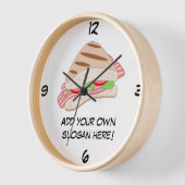 Horloge Sandwich à la tomate de bacon - Snack Time (Angle)
