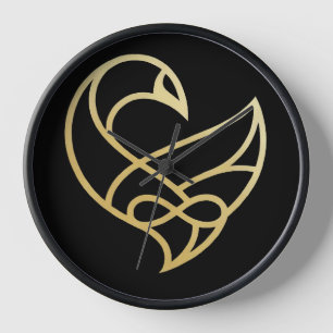 Horloge Sankofa Ascension  Sankofa  Mur Oiseau