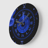Horloge Saphir de Minuit (Angle)