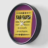 Horloge Sargasme (Angle)