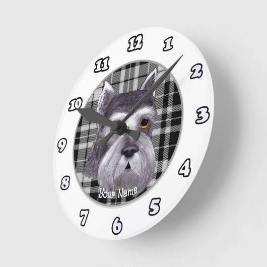 Horloge Schnauzer (Angle)