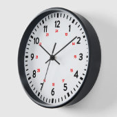 Horloge scolaire 24 Heures (Angle)