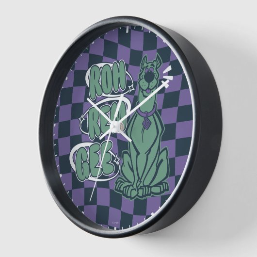Horloge Scooby rétro "OMG" (Angle)